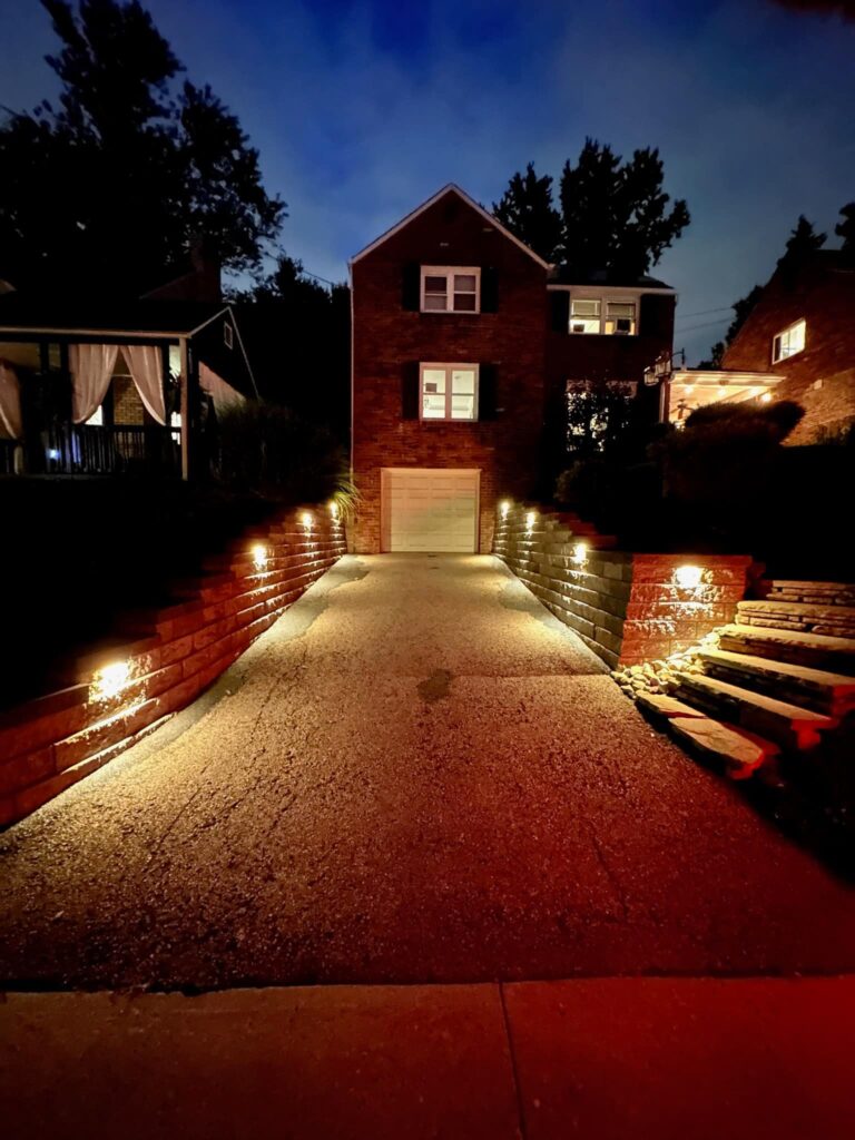 Retaining Wall Lighting